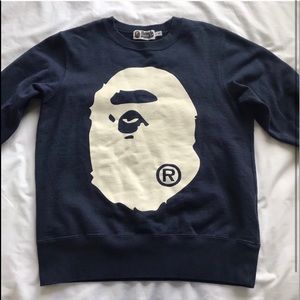 BAPE bathing ape pullover